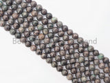 Smooth Round Africa Turquoise beads, 6mm/8mm/10mm/12mm Gray Gemstone beads, Africa Turquoise beads, 15.5inch strand, SKU#U265