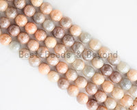 Mystic Plated Pink Faceted Aventurine Beads,6mm/8mm/10mm/12mm,Pink Gray Aventurine Beads,15.5" Full Strand, SKU#U301