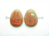 Natural Brown Moonstone Teardrop Shaped Pendant, Pink Peach Brown Teardrop Beads, Loose Gemstone Pendant, 15x35mm/20x50mm/30x40mm, SKU#U269