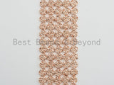 Natural Druzy Style Rose Gold Copper Color Hematite beads,Round Flat Coin Gemstone Beads,8mm/10mm/12mm, 15.5inch full strand,SKU#S98