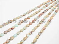 Quality Natural African Opal Flat Oval Smooth Beads, 8x10/10x14mm African Opal beads, Gemstone Beads, 15.5inch strand, SKU#U315 Bestbeads&Beyond