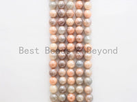 Mystic Plated Pink Faceted Aventurine Beads,6mm/8mm/10mm/12mm,Pink Gray Aventurine Beads,15.5" Full Strand, SKU#U301