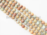 Quality Natural Serpentine Round Smooth Beads, 4mm/8mm/10mm/12mm African Opal beads, Gemstone Beads, 15.5inch strand, SKU#U312 Bestbeadsbeyond