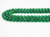 High Quality Faceted/Smooth Green Agate Beads, 6mm/8mm/10mm/12mm, Green Agate Beads,15.5" Full Strand, SKU#U320