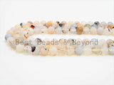 Gorgeous Flower Agate Smooth Round beads, High Quality 6mm/8mm/10mm/12mm Natural Gemstone beads,Agate Beads, 15.5inch strand, SKU#U336