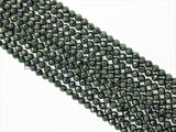 2mm/3mm/4mm High Quality Green Goldstone Round Faceted Beads, Sparkly Olive Green Gemstone Beads, 15inch full strand, SKU#U366