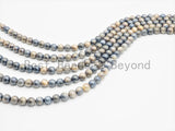 Mystic Plated Silverite Tiger Eye beads, Smooth Round 6mm/8mm/10mm/12mm Gemstone beads, Natural Tiger Eye Beads, 15.5inch strand, SKU#U417
