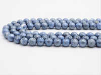 Quality Plated Faceted Blue Sodalite Beads-6mm/8mm/10mm/12mm- Blue Sodalite Beads,15.5" Full Strand, SKU#U429 BestbeadsbeyondUS