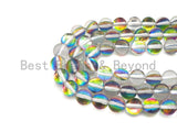 NEW COLOR-Mystic Aura Spectrolite Quartz, Quality Crystal Round beads, 8mm/10mm/12mm Round beads, 15.5inch strand, sku#U598