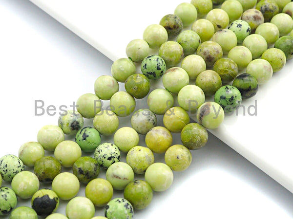 High Quality Chrysoprase Round Beads, 8mm/10mm, Natural Chrysoprase Beads, 15.5" Full length, sku#U577