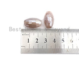 Gorgeous Plated Moonstone Beads, Oval Faceted Moonstone Beads, Focal Moonstone, Pink Moonstone Beads, 12x20mm, sku#U578