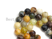 High Quality Natural Pitersite Beads, Round Faceted 6mm/8mm/10mm/12mm, sku#U648