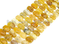 High Quality Natural Yellow Opal Rectangle Faceted Beads, Natural Opal beads, 16x22mm, sku#U653