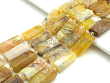High Quality Natural Yellow Opal Pillow Shape Beads, Natural Opal beads, 13x26mm, sku#U685