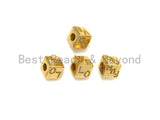 Gold Silver LOVE Infinity FUN Dice Cube Spacer Bead, sku#Z716
