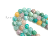 High Quality Morganite Amazonite Beads, 8mm/10mm/12mm Round Smooth Amazonite Beads, Sku#U801