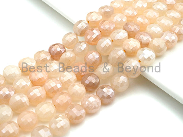 Mystic Plated Natural Aventurine Beads, Checkerboard Cut Aventurine beads, 8mm/10mm Turtle Shell Cut Beads, 15.5" Full strand, Sku#UA28