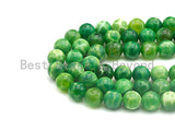 Natural Chalcedony Beads, Round Smooth 6mm/8mm/10mm/12mm, 15.5" Full Strand, sku#U690
