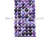 SPECIAL Double Sided Turtle Shell Cut Natural Purple Agate Coin Shape beads, 10mm Checkerboard Cut Agate, 15.5" Full strand, Sku#U765