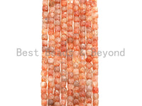 4mm High Quality Natural Golden Strawberry Faceted Cube Beads, Golen Strawberry Beads, 15.5" Full Strand, Sku#U774