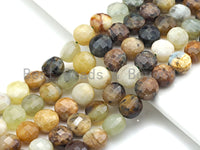 Double Sided Turtle Shell Cut Natural Jade Coin Shape beads, 6mm /8mm/10mm Natural Gemstone Beads, 16" Full strand, Sku#UA14 Bestbeads&Beyond