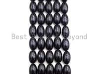 Mother of Pearl Oval Shape beads, Orange Mother of Pearl, Black Mother of Pearl, 12x19mm, sku#T121