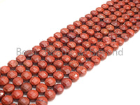 Natural Goldstone Turtle Shell Cut Coin Shape beads, 6mm/8mm/10mm Checkerboard Cut Coin Shape Gemstone Beads, 16" Full strand, sku#UA51