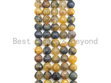 High Quality Natural Pitersite Checkerboad Cut Coin Shape beads, 6mm/10mm Turtle Shell Cut Pitersite Beads, 16" Full strand, sku#UA53