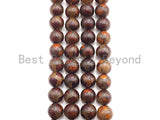 Natural Tibetan Agate football Line Beads, Dzi Agate beads, 8mm/10mm Round Tibetan Agate, 15.5" Full Strand, sku#U859