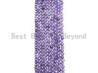 2mm/3mm/4mm High Quality Sparkly Cubic Zirconia Beads, Faceted Sparkly Purple Color beads, 15.5inch full strand, SKU#U915 BestbeadsbeyondUS