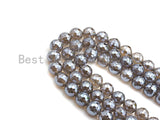 Mystic Faceted Agate Beads,6mm/8mm, Dark Champagne Color Agate Gemstone beads, 15.5" Full Strand,sku#UA63 BestbeadsbeyondUS