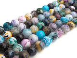 NEW Multicolor Natural Agate Beads, 12mm round agate beads, sku#U944 BestbeadsbeyondUS