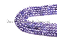 2mm/3mm/4mm High Quality Sparkly Cubic Zirconia Beads, Faceted Sparkly Purple Color beads, 15.5inch full strand, SKU#U915 BestbeadsbeyondUS