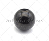 High Quality Natural Shungite 40mm Sphere Ball, Shungite Ball, Mineral Healing stone, EMF Protection, Meditation, Protection, sku#U966