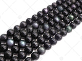 High Quality Natural Rainbow Obsidian Beads, 6mm/8mm/10mm/12mm/14mm Round Smooth Colorful Obsidian Beads, 15.5" Full Strand, sku#U846 Bestbeads&Beyond