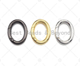High Quality Large Gold/Silver/Gunmental Spring Clasp, Snap Clip Trigger Clasp, Spring Buckle Clasp, Carabiner Clasp, 26x35mm,sku#K124