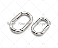 High Quality Large Gold/Silver/Gunmental Carabiner Clasp, Snap Clip Trigger Clasp, Spring Buckle Clasp for Purse Key Jewelery, sku#K126 Bestbeads&Beyond