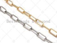 6x13mm Medium Size Paper Clip Chain, Wholesale bulk Chain,sku#M295