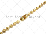 10 Pieces Gold Silver Ball Chain Clasp, Ball chain Closure Clasp, Jewelry Making Supplies Chain Findings, 5x11mm,sku#LD117