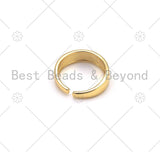 Colorful Enamel Evil Eye Shape Adjustable Ring, 18K Gold Filled Enamel Evil Eye Open Ring,Statement Ring,6x20mm,Sku#LD149