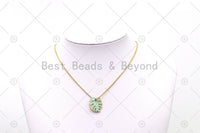 Colorful Enamel Banana Leaf Shape Pendant, 18K Gold Filled Enamel Leaf Charm, Necklace Bracelet Charm Pendant,Sku#LD167